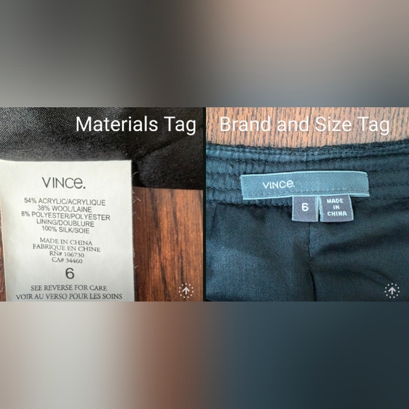 Vince Black Boucle Cropped Blazer Size 6 - Picture 16 of 16